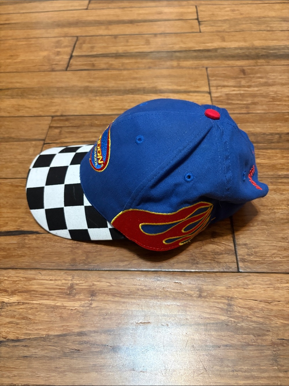 Vintage Jeff Gordon Racing School Strapback Hat Cap - Picture 2 of 7